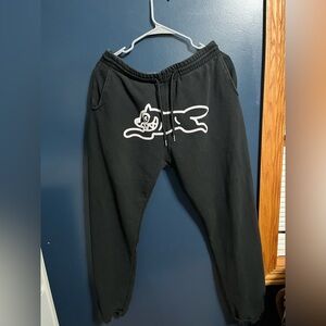 Icecream Running Dog Black Sweatpants